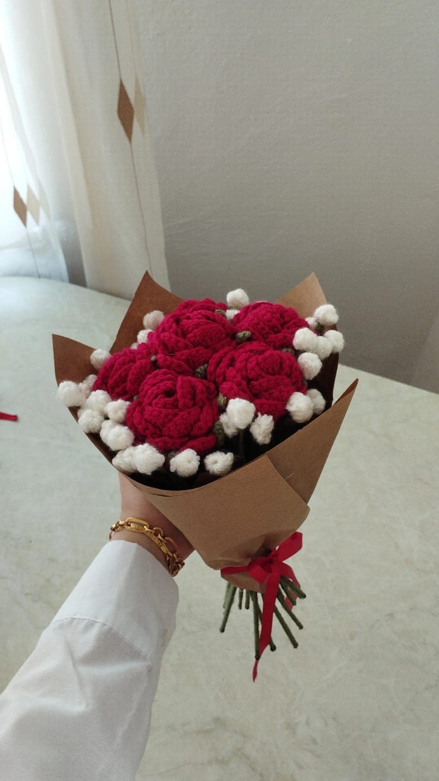 kırmızı gül buketi